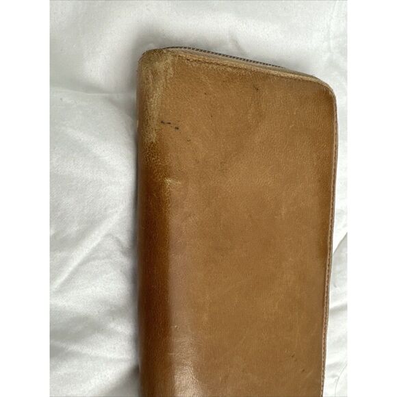 PRADA Tan Leather Zippy Wallet - Picture 5 of 16